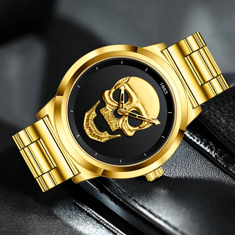 Sport Mens Watches Top Brand Luxury Quartz Watch For Men Stainless Steel Waterproof Clock Male Wristwatch Relogio Masculino