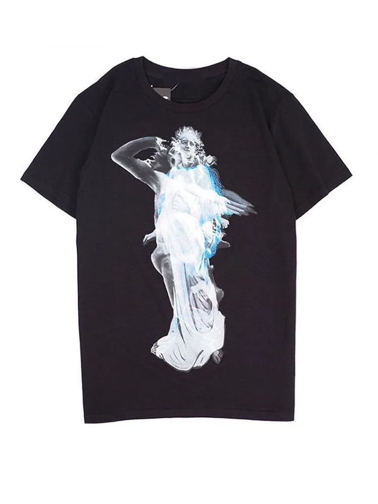

Limited Luxury Brand Angel Rabbit Printing T-Shirt Clearance Area necessity Overized Limited Time Discount Men Women cotton Tee