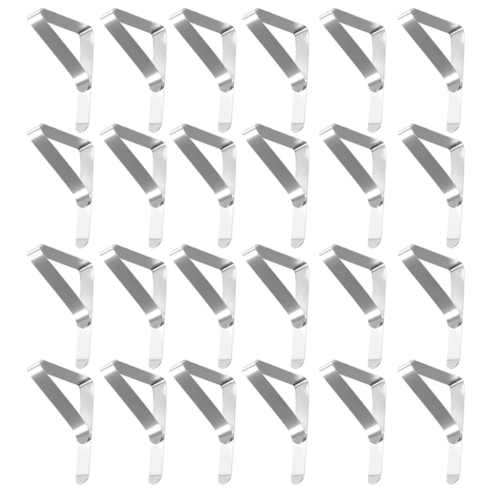 

Tablecloth Clip Tablecloth Outdoor Prop Adjustable Clamp Non-skid Fixators Stainless Steel Dinner Clamps