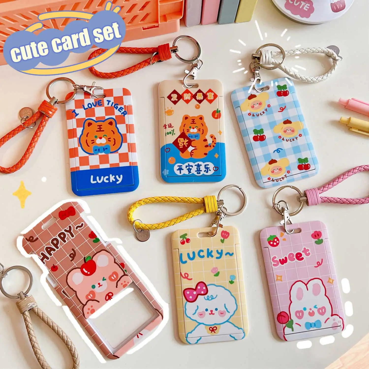 

Lanyards Tiger держатель для карт креативный чехол для студентов