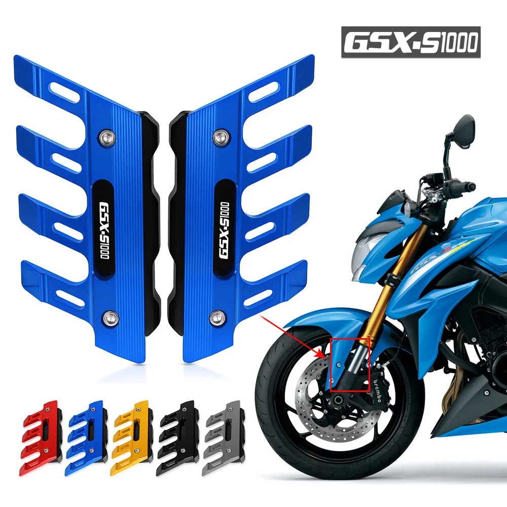 

For SUZUKI GSX-S1000 GSXS1000 GSX-S1000F Motorcycle CNC Front Mudguard Anti-Drop Slider Protector Front Fender Anti-Fall Slider