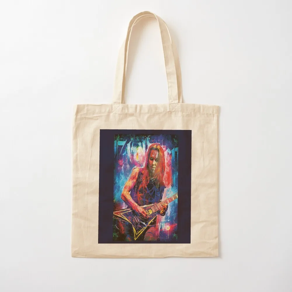 Фото Children Of Bodom's Alexi Laiho Frontman Tribute Art Tote Bag, милая сумка-тоут, отличная сумка-тоут на заказ №2