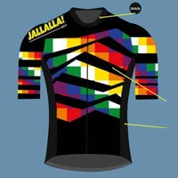 jallalla bike chile cycling jersey black cool uniform top quality cycling apparel