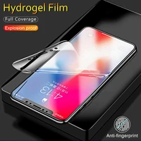 2pcs anti scratch hydrogel film for xiaomi redmi 7 7a 6 pro screen protector film
