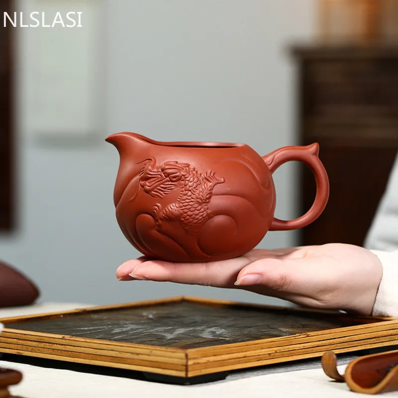 

Yixing Классическая фиолетовая глиняная ярмарка чашка Cha Hai Master чайная чашка ручной набор для чая чайный набор аксессуары Dahongpao Индивидуальные Аутентичные 300 мл