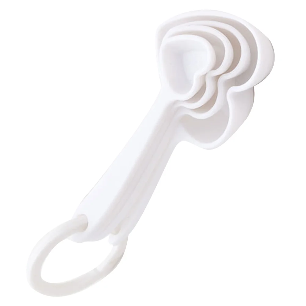 

Spoons Measuring Spoon Scoopingredientslove Kitchen Heart Tea Teaspoon Sugar Espresso Powder Coffee Cream Mini Tools Cappuccino