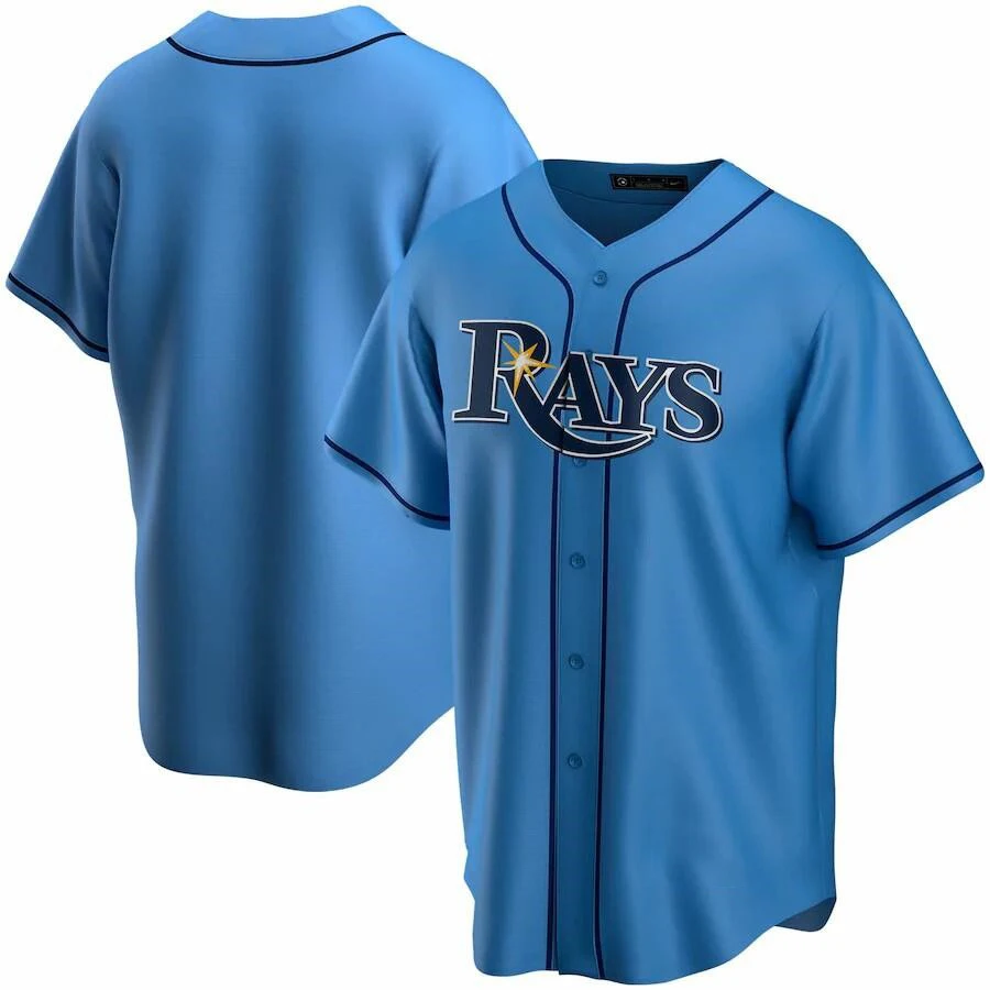 

Free shipping Tampa Bay Rays embroidered fan jersey Kiermaier baseball uniform custom jersey baseball supreme jersey