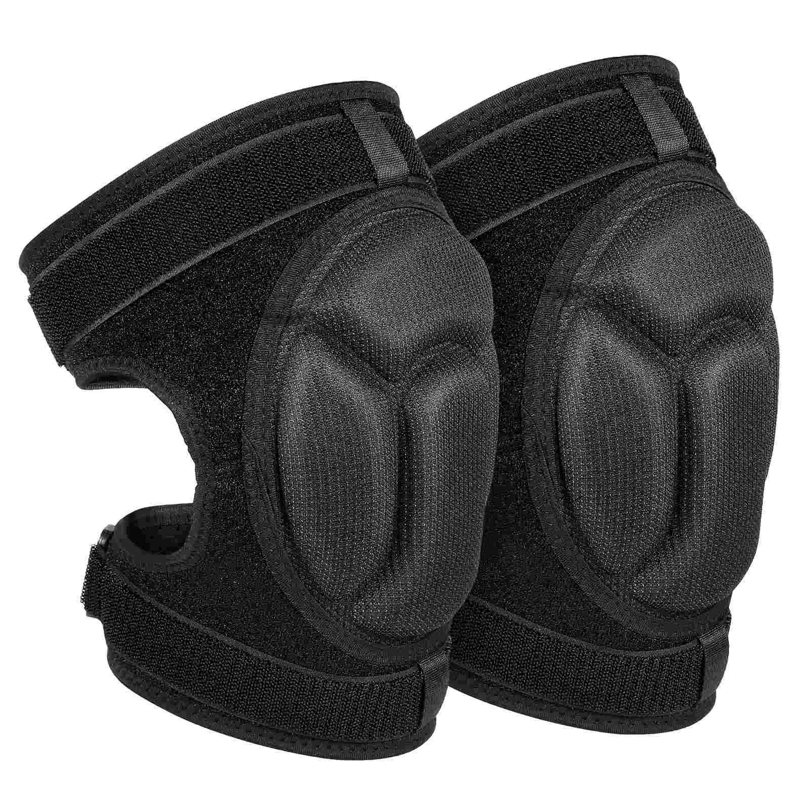 

Healifty 1 Pair Adjustable Knee Sleeves Sponge Knee Pads Breathable Anti-Slip Knee Protectors Fitness Sports Knee Braces