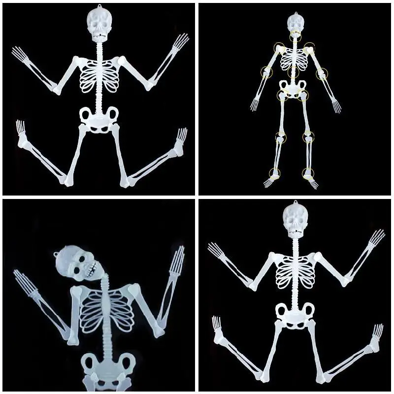 

Страшный светящийся подвижный череп, скелет, реквизит, светящийся зло, искусственные сувениры, фантазия, ев, страшное украшение на Хэллоуин, семейный праздник, сделай сам