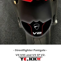 for ducati panigale v2 v2r fender protection 3d stereo italy sticker decal ducati logo
