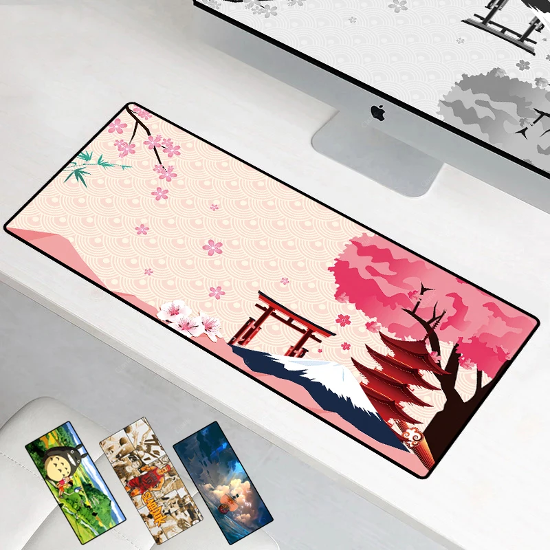 большой аниме коврик для мыши коврик компьютерный стол коврики для мыши 900×400 anime mouse pad коврик на стол mousepad for Totoro Slam dunk For Berserk