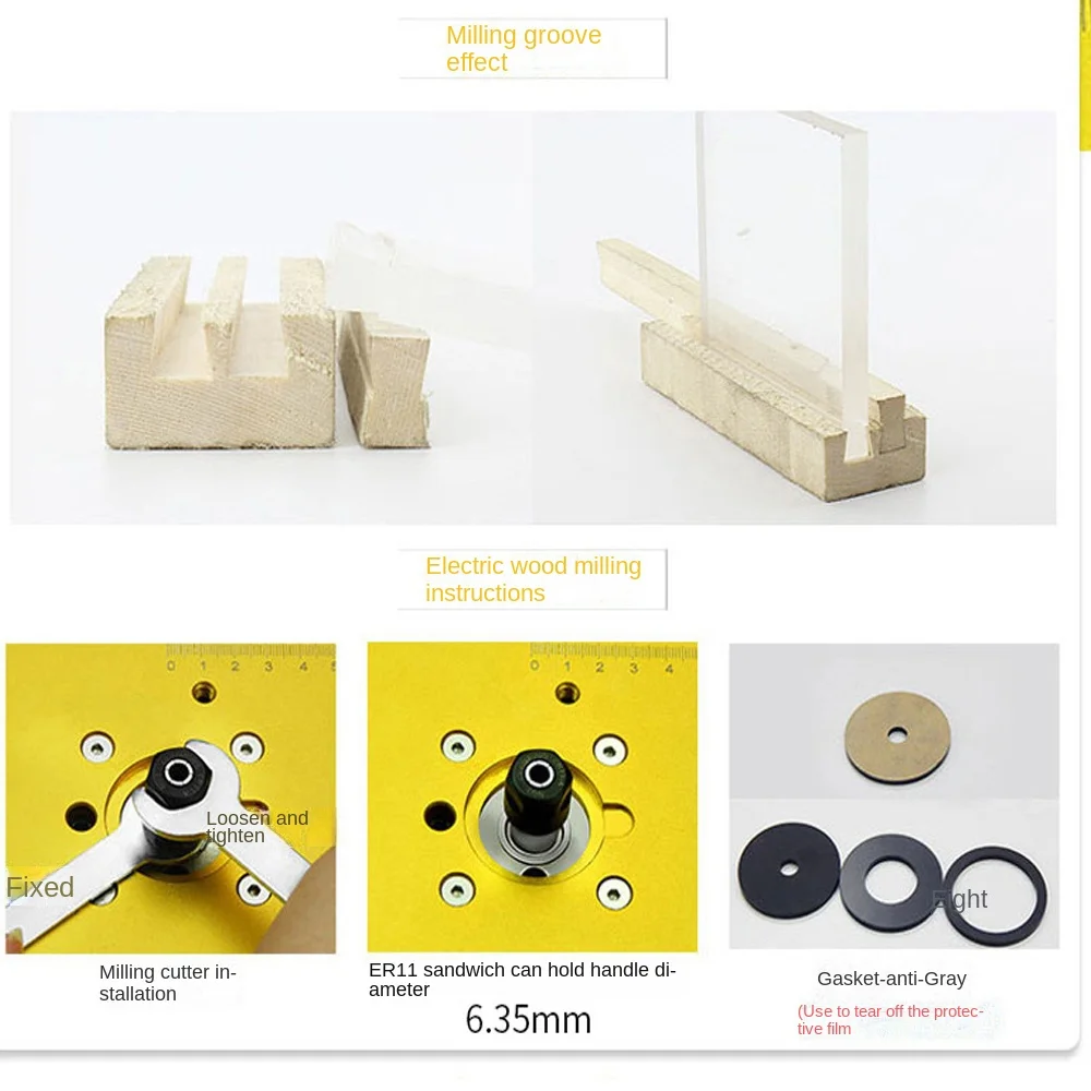 Миниатюрная Настольная пила электрическая фрезеровка по дереву инвертированная