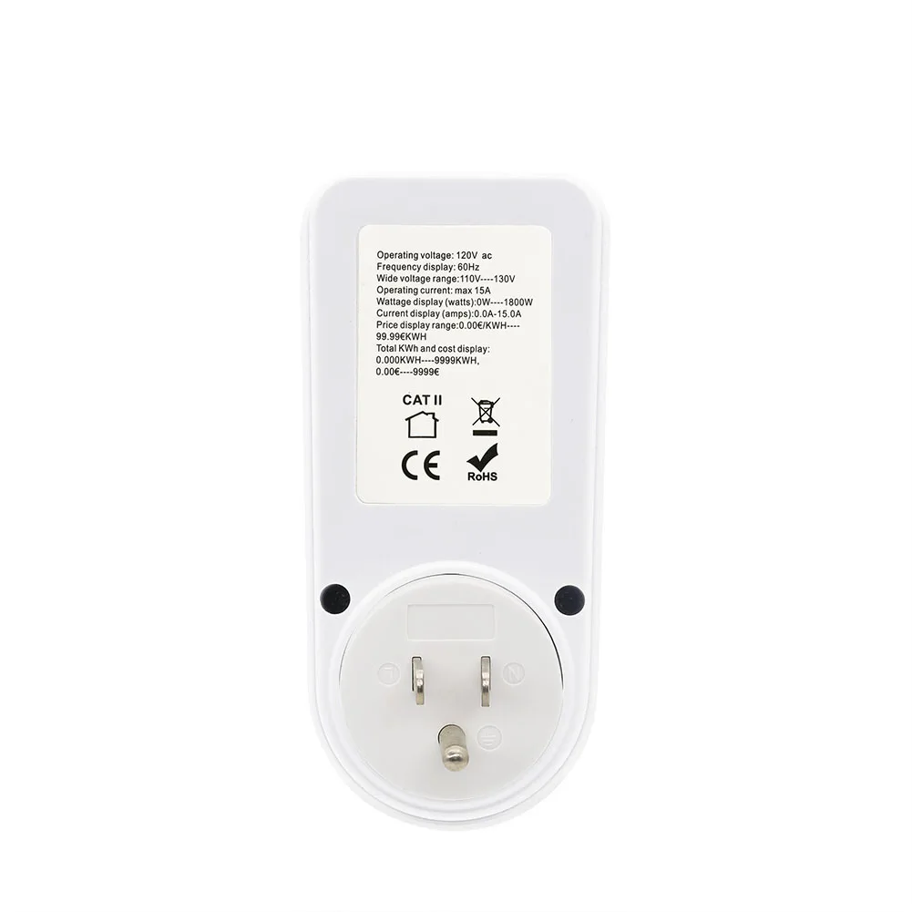 

Dual Rate Electricity Meter 220V 110V AC Power Consumption Cost Measurement Digital Electricity Electricity Meter Durable