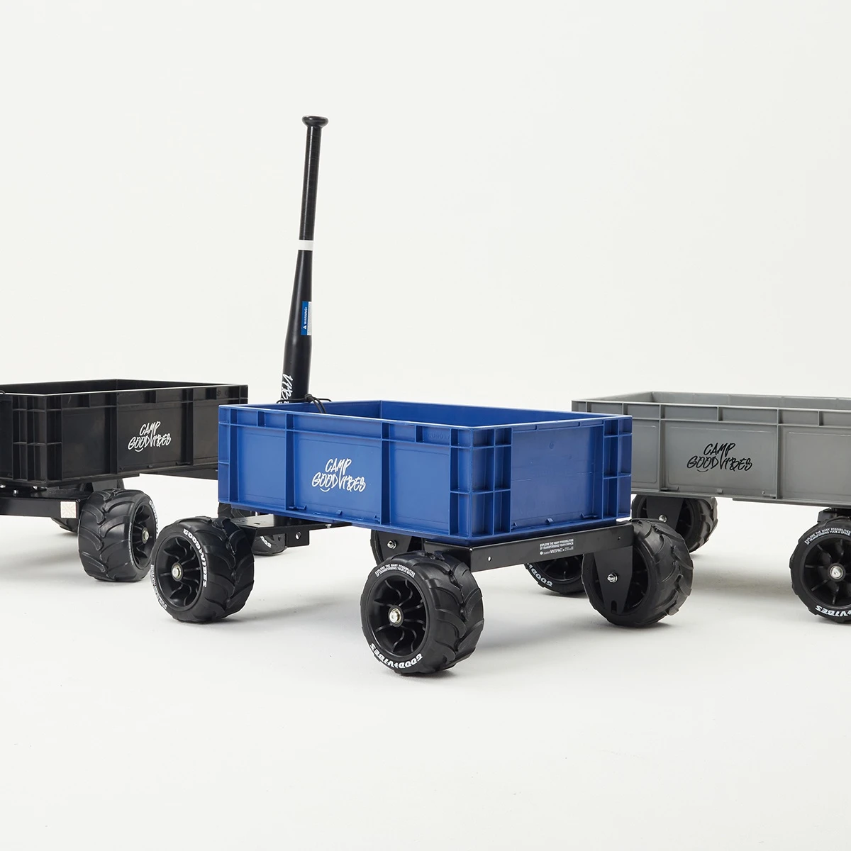

Beach Camping Trailer Outdoor Camp Trolley Landing Storage Box Camper Trolley