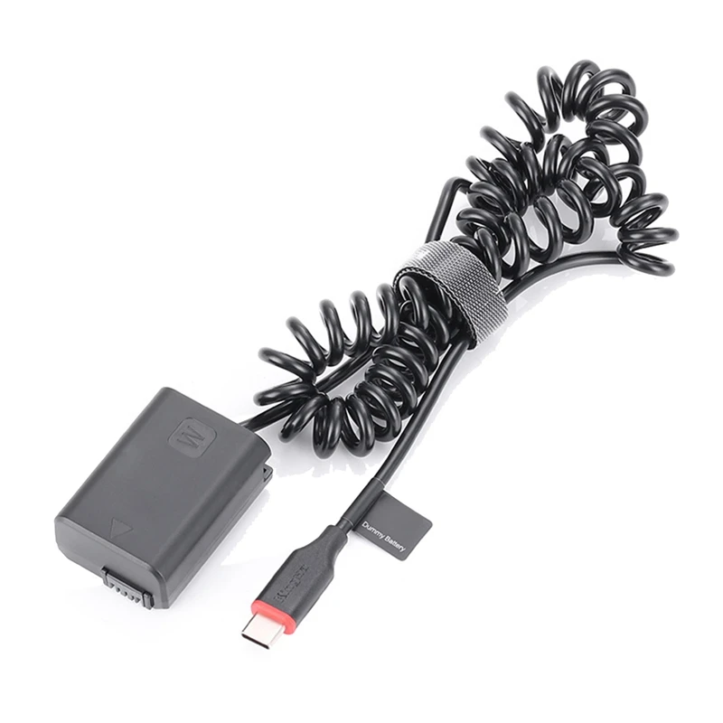 

Hot NP FW50 Dummy Battery To Type C AC-PW20 DC Coupler For Sony ZV-E10 ILCE-5000 ILCE-5100 ILCE-6000 Camera