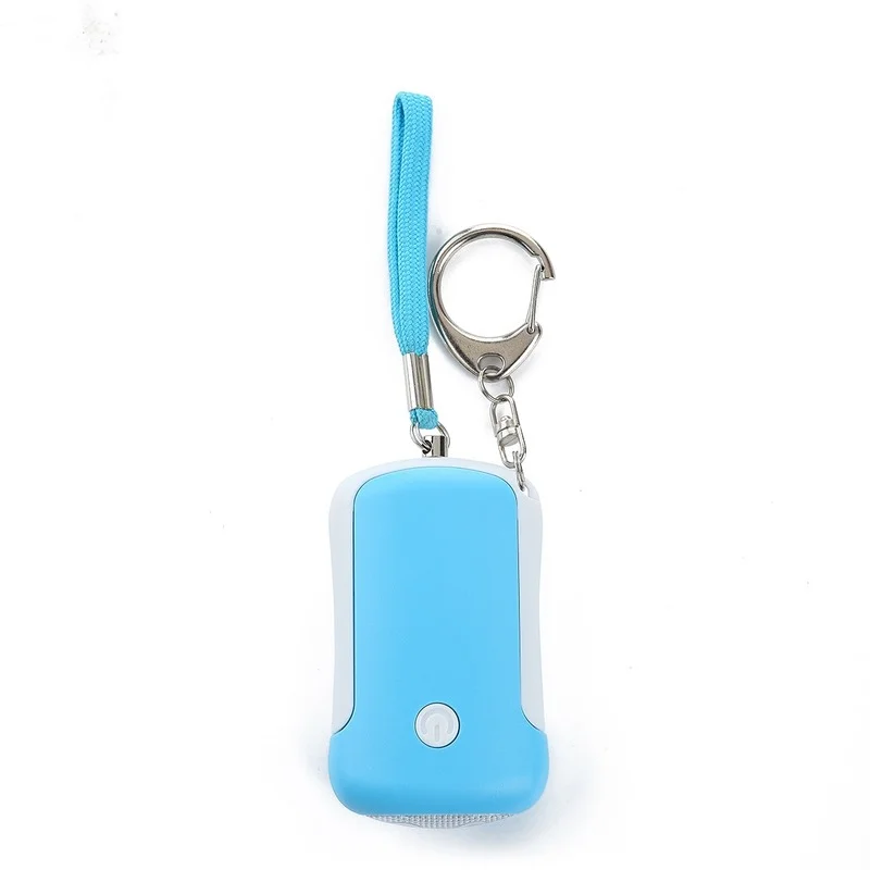 

Rechargeable Self Defense Keychain Alarm-125 dB Loud Emergency Personal Siren Ring with LED Light – SOS Safety Alert Device