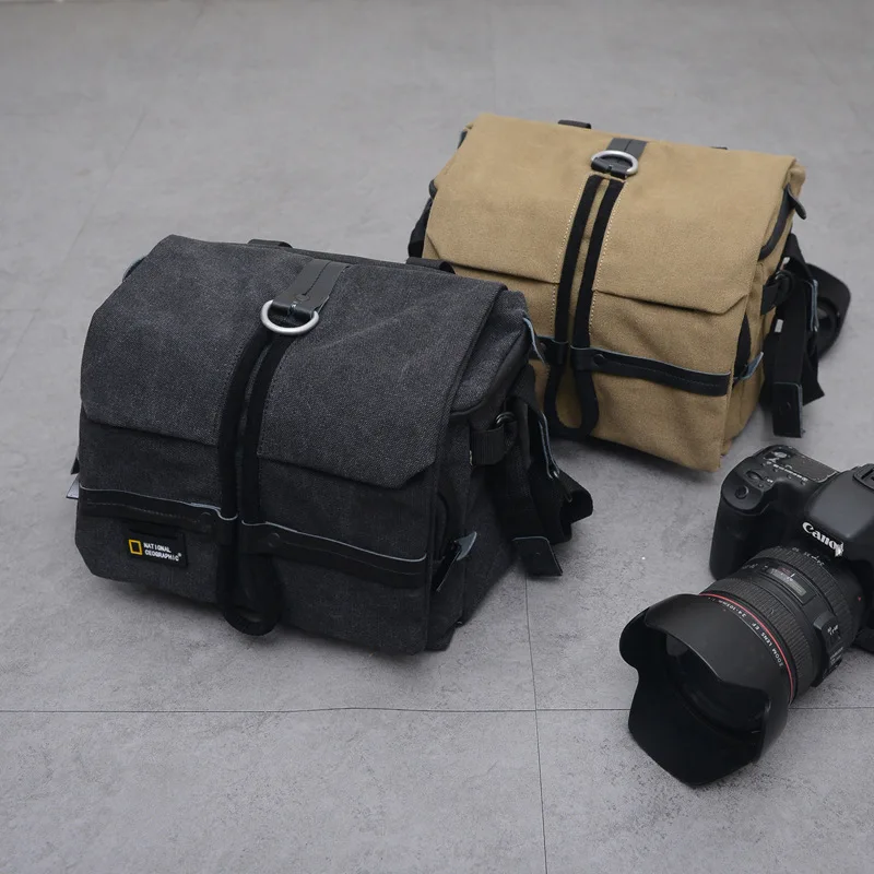 

DSLR SLR Digital Camera Bag Canvas Single Shoulder Case For Canon EOS Nikon Sony Panasonic Olympus Fujifilm Pentax Samsung Cover