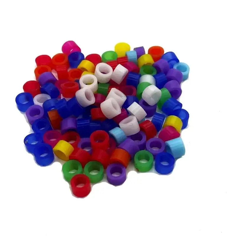 100 шт. кольца для ног птицы попугая зяблика канарейки гильдея диаметр 2 мм 3 4 птиц