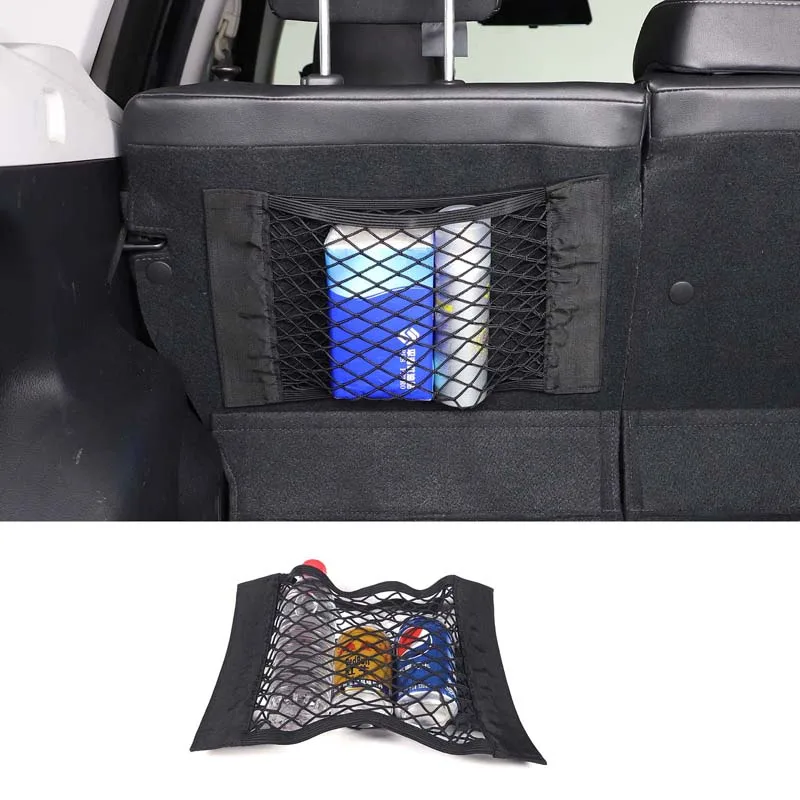 

For Subaru Forester 2019-2022 Auto Storage Organizer Mesh Net Bag Holder Pocket Car Seat Back Organizer Stowing Tidying 38*25cm