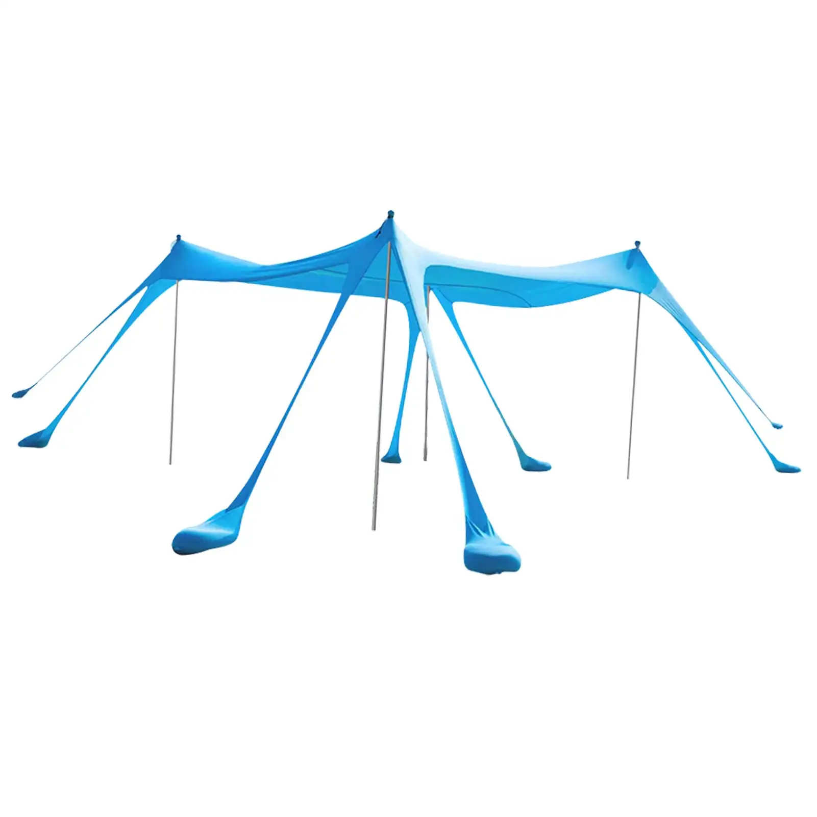 

Beach Canopy Tent Sun Shade Pop Up Beach Shelter Sun Tents UPF 50 Large Easy Set Up Beach Tent Cabana Shelter For Beach Camping