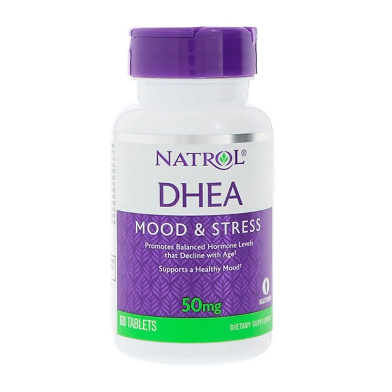 

Natrol DHEA 50 mg Mood & Stress promotes balanced hormone levels that 60 tablets