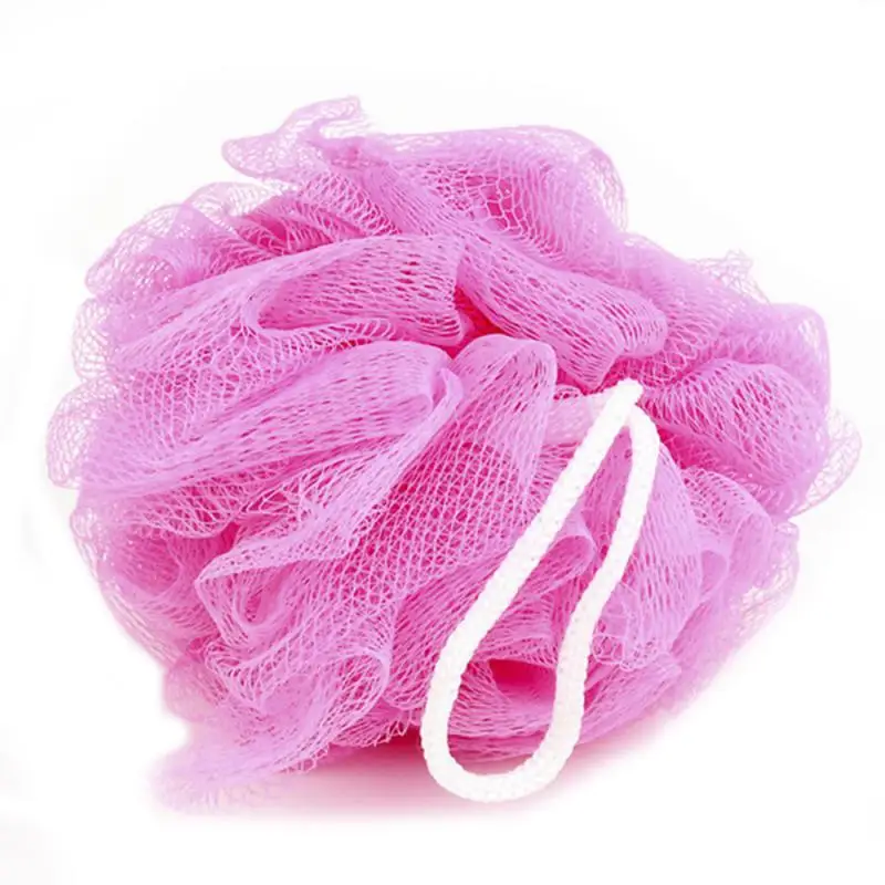 

10/2Pcs Scrubber Sponge Flower Large Exfoliating Body Brush Bath Shower Net Multi-foam Bath Can Hang Bath Brush Bath Wipe Ball