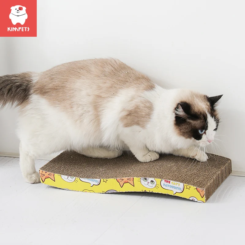 

Cat Toys Cat Scratching Board Claw Grinder Corrugated Paper Cat Supplies Wear-resistant Scratcher