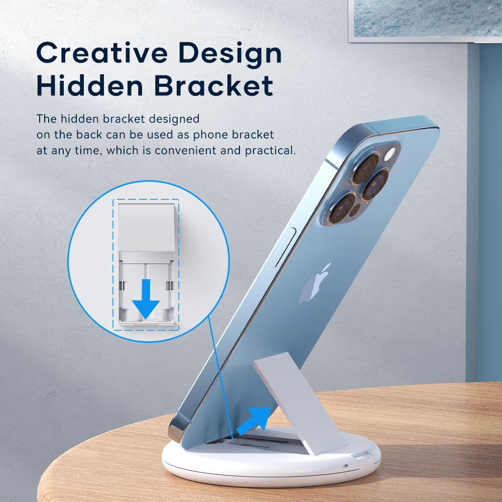 Зарядный кабель для смартфона ROCK 60 Вт многофункциональная настольная