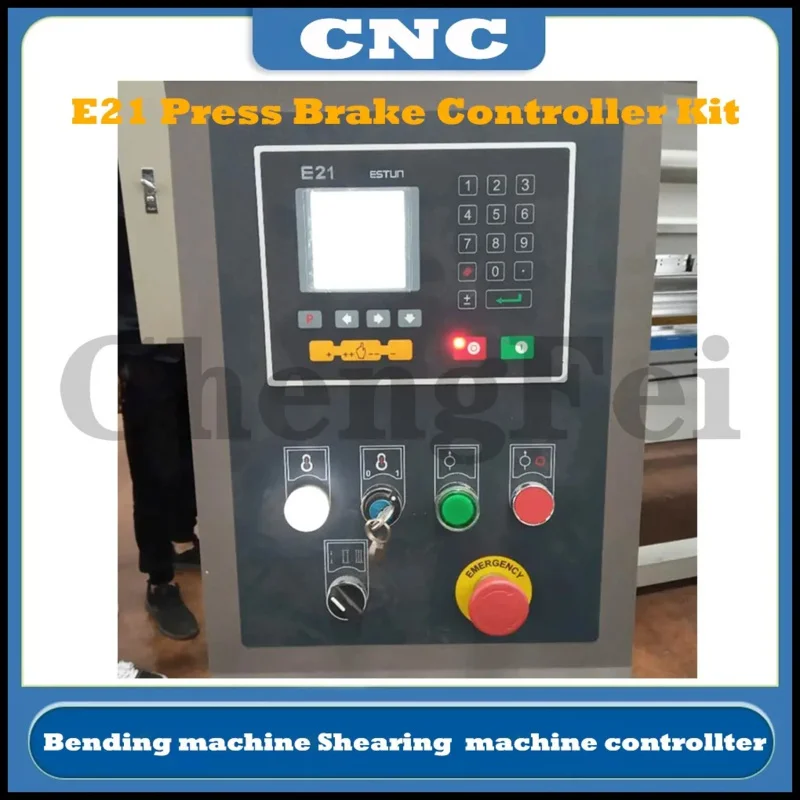 Фото CNC Estun E21 Система контроля гибки Контроллер гибочного станка Двойной энкодер Импульсный источник питания постоянного тока №3