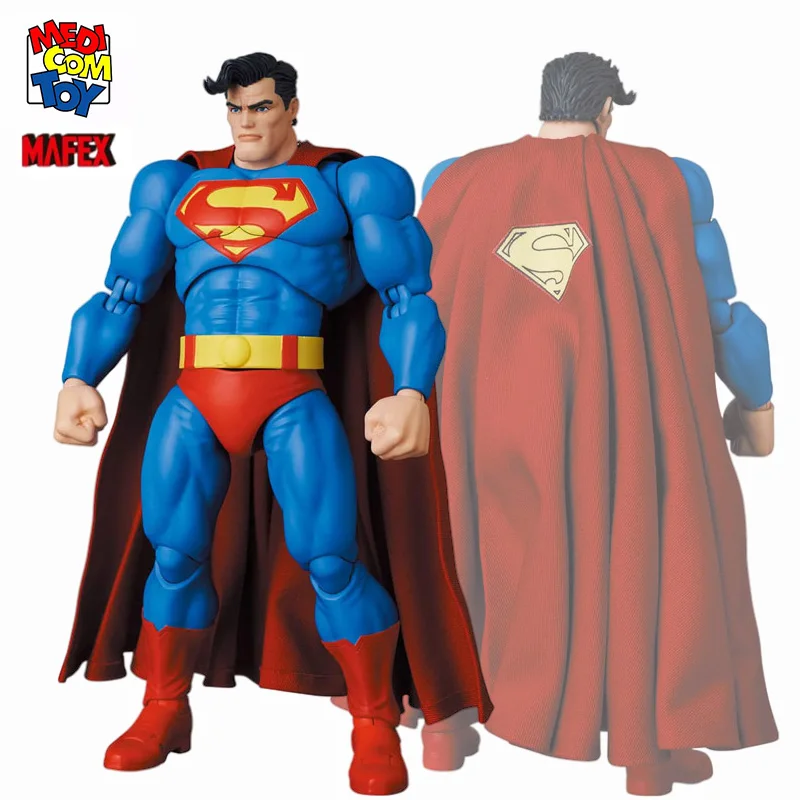 Оригинальная игрушка Medicom Mafex Темный Рыцарь возвращается Супермен 6 дюймов Аниме
