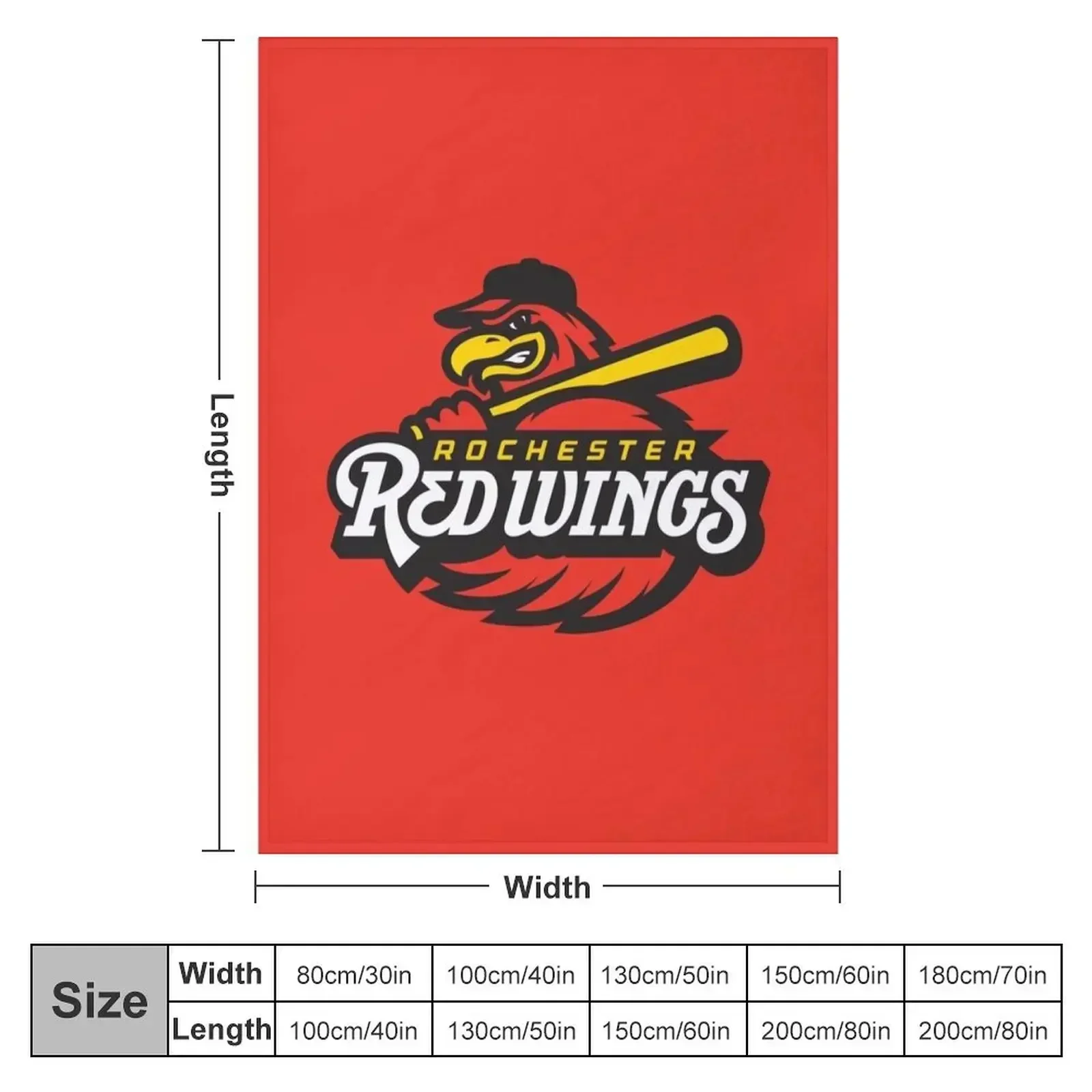 Самое дешевое одеяло Red-Wings-Baseball рождественские подарки роскошные декоративные