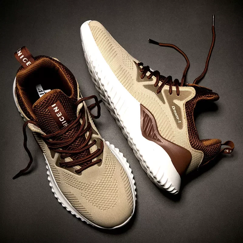 

Fashion Men's Shoes Portable Breathable Running Shoes 44 Large Size Sneakers Comfortable Walking Jogging Casual Shoes