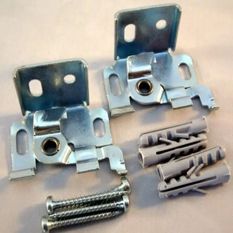 

Bracket For Aluminium Blinds With 25 mm Top Rails, 2-Pack, Ceiling or Wall Installation, Installation Material Included, Metal