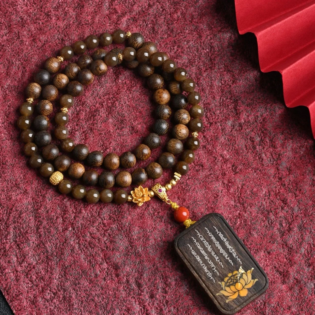 Вьетнам Nha Trang фиолетовый шахматы 0 6 браслет из агарового дерева бренд Yuhua