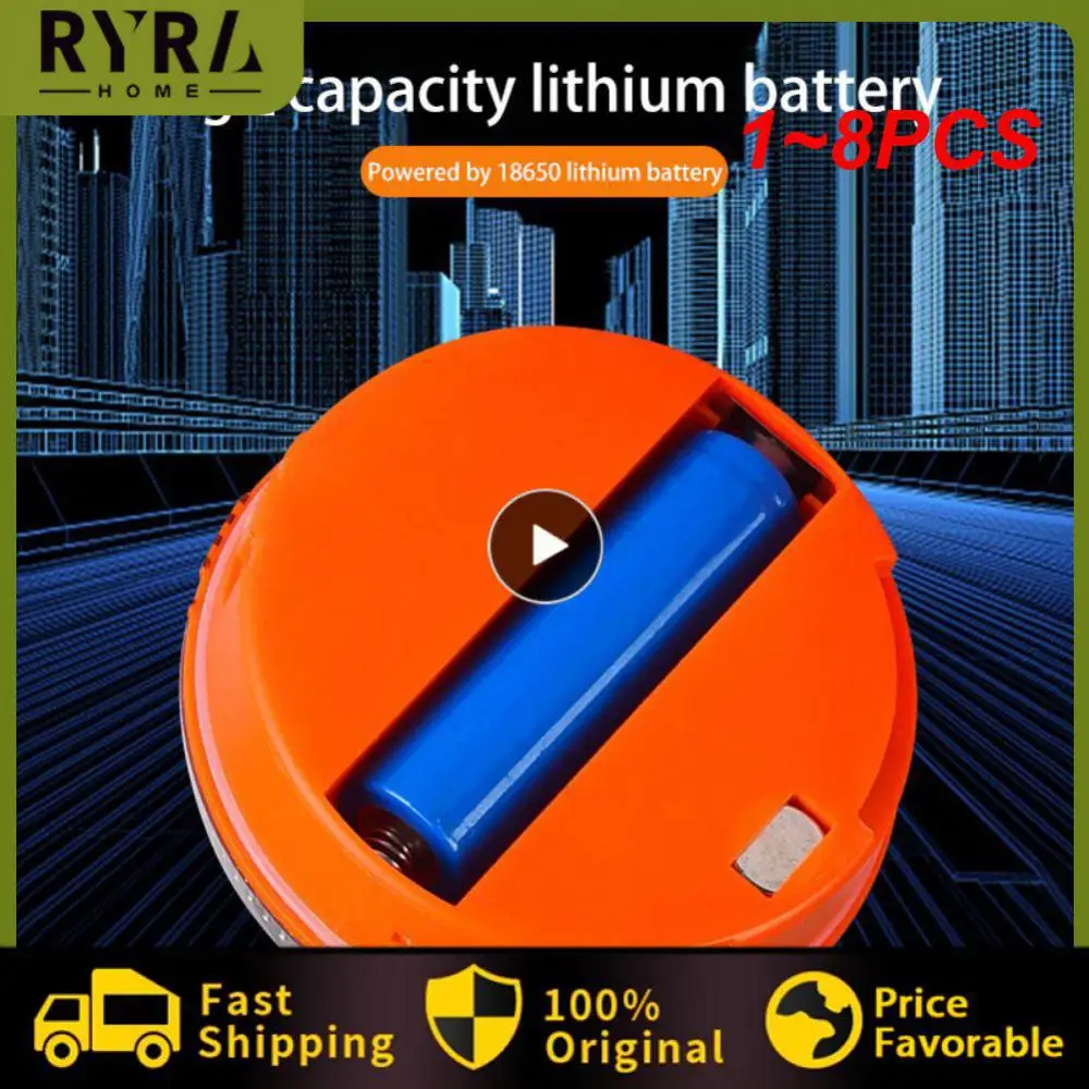 

1~8PCS Spain Car Emergency Light V16 Homologated Dgt Approved Car Emergency Beacon Light Rechargeable Magnetic Induction Strobe