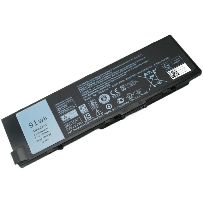 Аккумулятор MFKVP для ноутбука Dell Precision 1G9VM GR5D3 0FNY7 M28DH 7510 7520 7710 M7710 M7510 T05W1 7720 в 11 4 Втч |