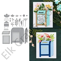 post mailbox metal cutting dies and transparent stamps for scrapbooking template decoration embossing stencil new arrival 2022