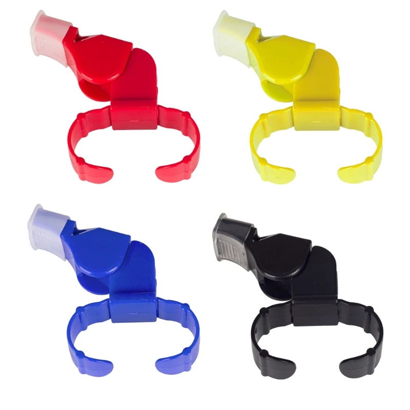 

918E Sports Training Referee Finger Grip Whistle Outdoor Hiking Survival Loud Whistle