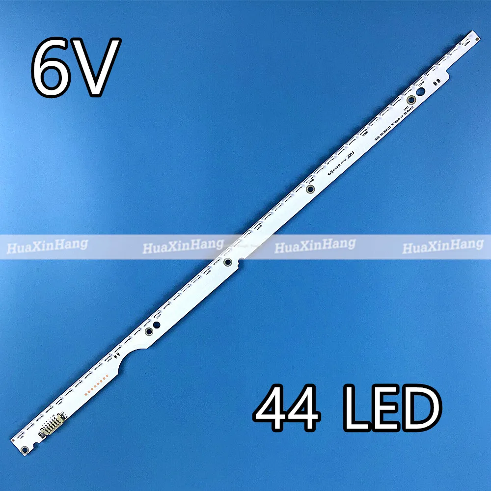

406mm*6V*44LEDs New LED Strip 2012SVS32 7032NNB 44 2D REV1.0 32" TV V1GE-320SM0-R1 UE32ES5530W UE32ES5557K UE32ES6307 UA32ES5500