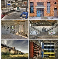 vintage theme photo backdrops retro factory interior graffiti old brick wall photography background studio props 211216 pjt 01