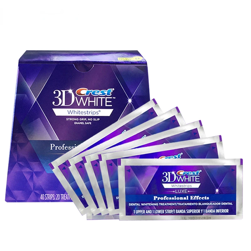 

3D White Strips Luxe Professional Effects Oral Hygiene Care Tooth Whiter Bleaching Whitening Factor Teeth Whitening