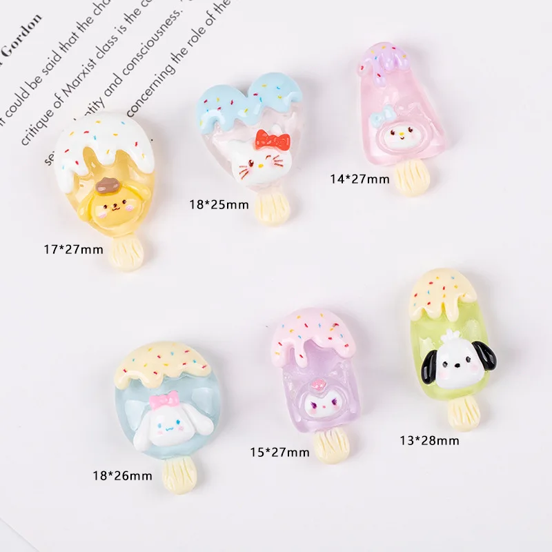 Набор заколок для волос Ice Cream MINISO 10 шт.