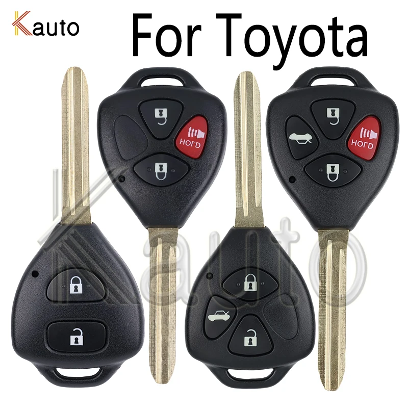 Корпус автомобильного ключа с дистанционным управлением для Toyota Corolla Camry Wish HiAce