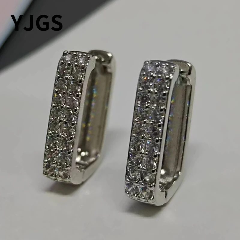 YJGS модные роскошные Простые Персонализированные циркониевые U-образные женские