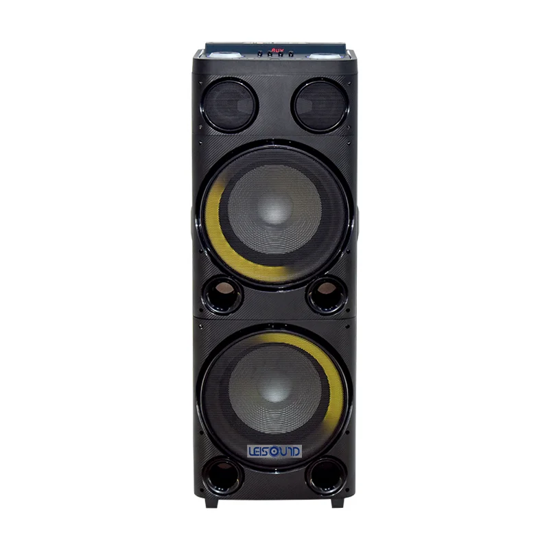 

SoundPio neer Outdoor Super Bass Professional Subwoofer Music trolley Blue tooth Speaker With USB Port speaker box