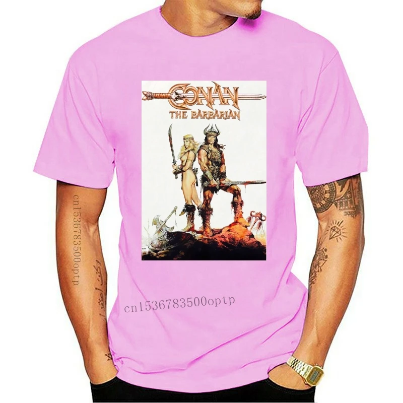 

Conan The Barbarian 80s Movie Arnold Retro T Shirt 82