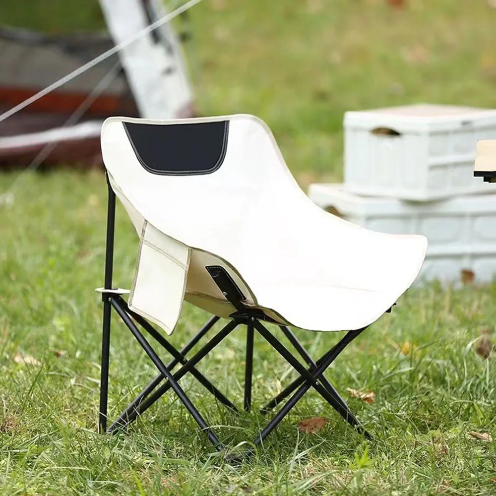 

Складные пляжные стулья, портативная уличная мебель, Новый китайский стиль, спинка, кемпинг, рыбалка, большая грузоподъемность