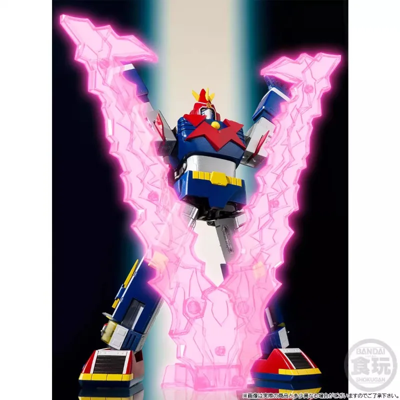 Фото BANDAI оригинальная суперэлектромагнитная машина SMP Voltes V робот SP набор специальное издание съемная сборная модель подарочная игрушка №3
