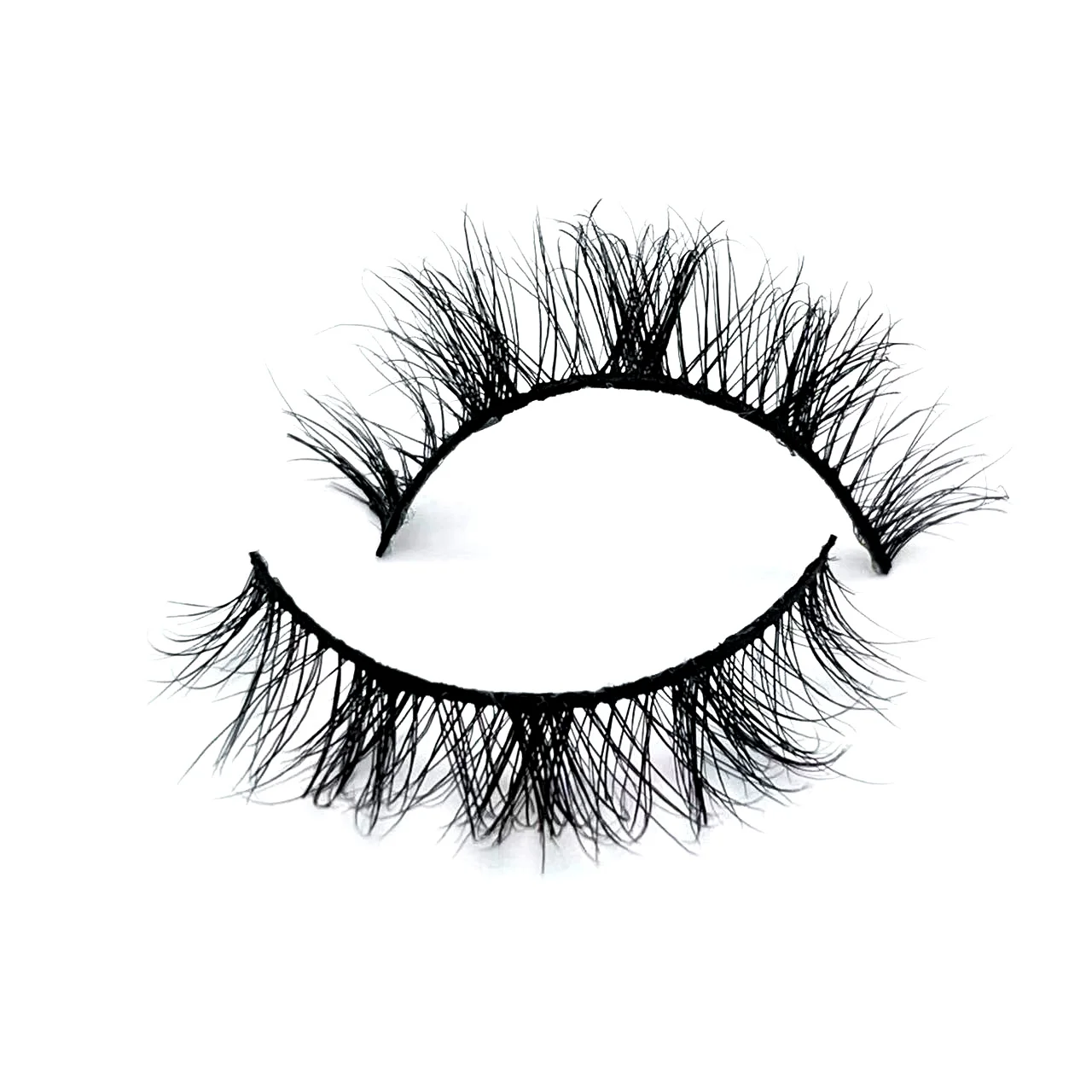 

12mm Mink Eyelashes Natural Long Eye Lashes 100% Cruelty Free Handmade 3D Full Strip Lashes Soft False Eyelash Makeup Y01