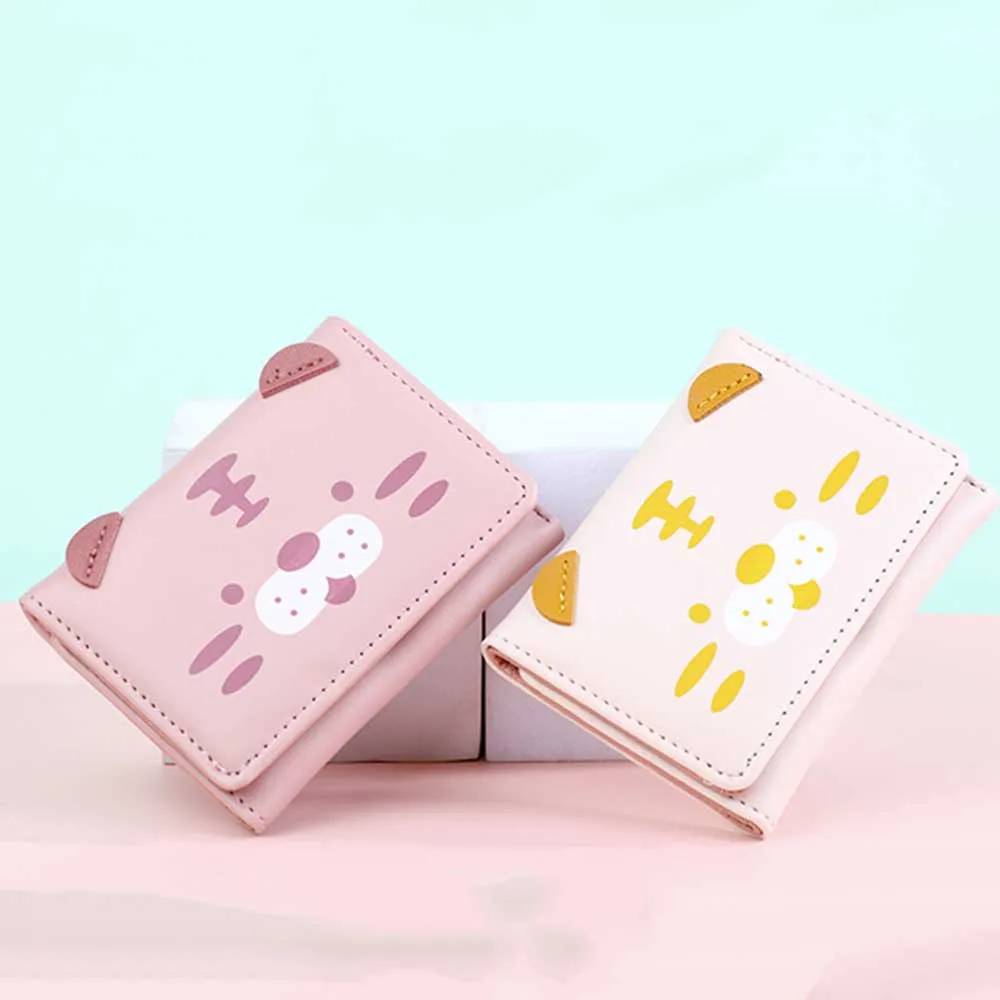 Мультяшный кошелек женский модный многофункциональный держатель для